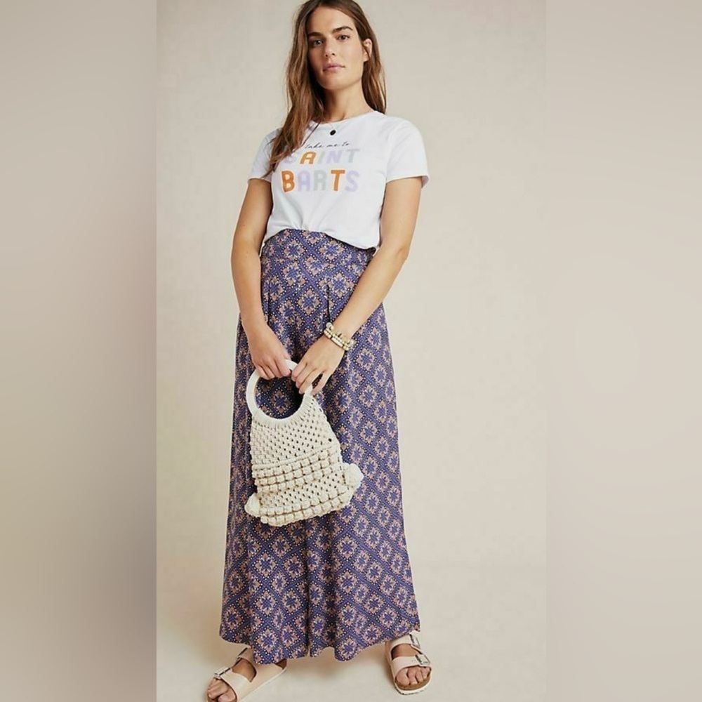 Anthropologie MAEVE Palazzo Pants in Terrace Floral